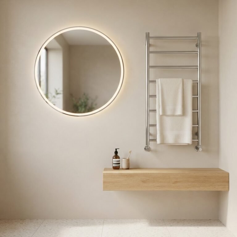 Chrome Towel Rail