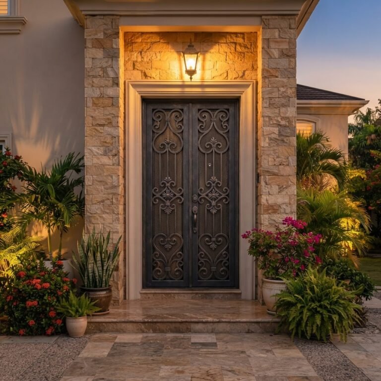 Ornate Security Door