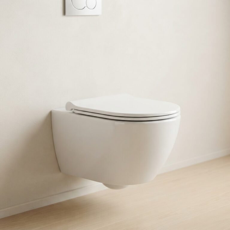 Wall-Hung WC — White